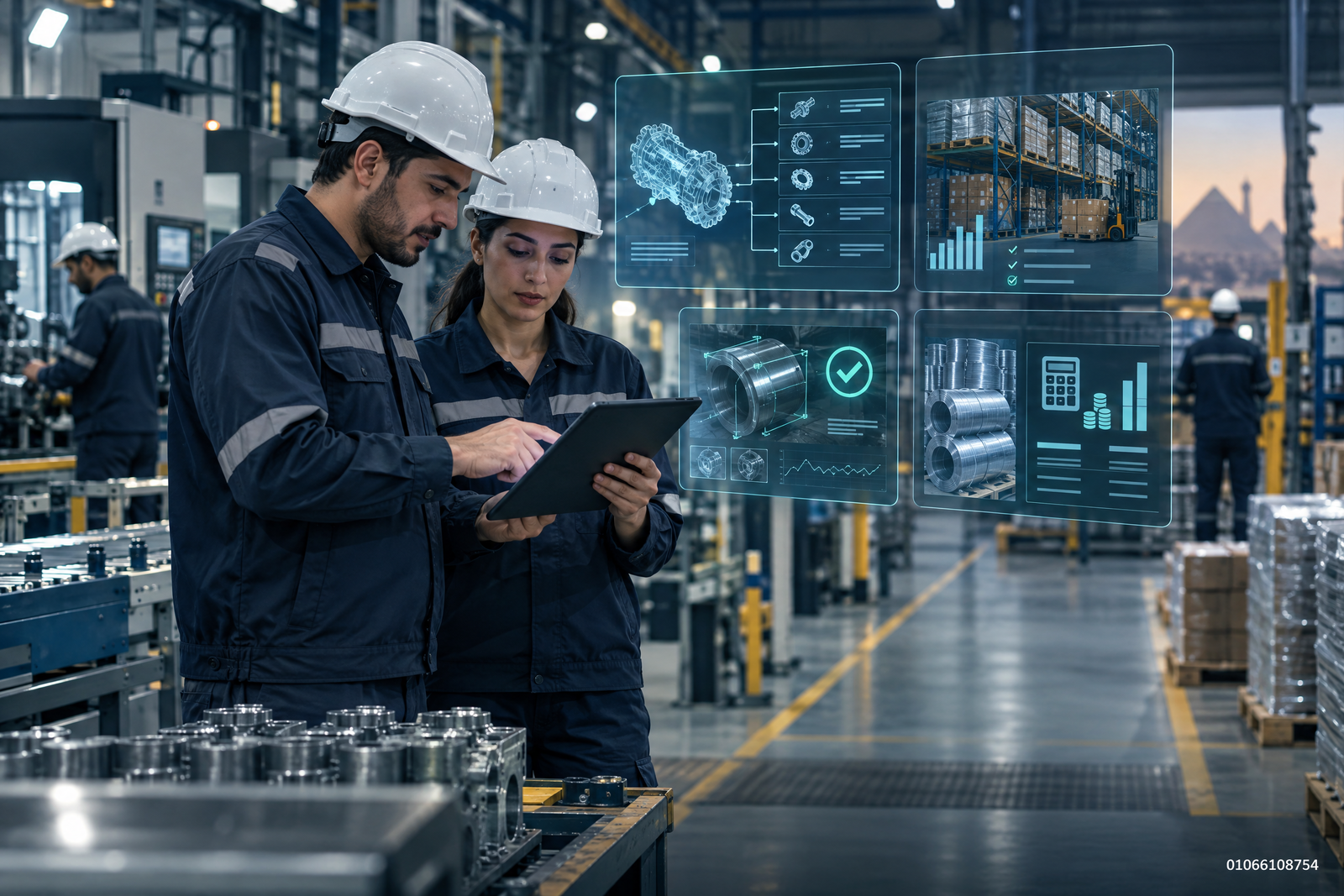 نظام ERP للمصانع وإدارة الإنتاج والمخزون والتكلفة