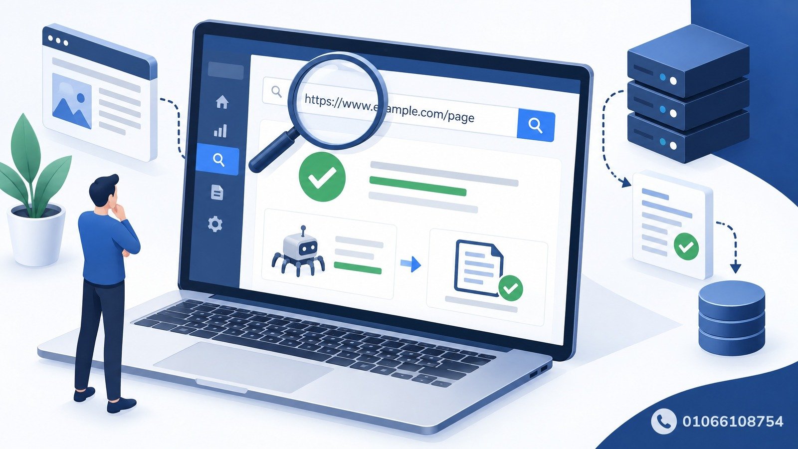 فحص عنوان URL في Search Console بشكل مفاهيمي